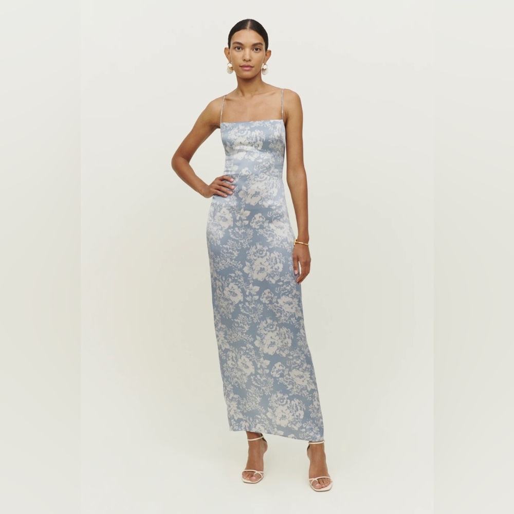 Reformation Frankie Silk Dress Size 0